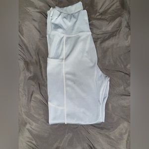 Light blue grey leggings